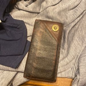 Remington checkbook wallet